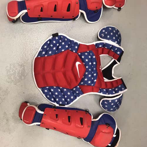 Adult Nike Pro Catcher's Set USA 4th Of July