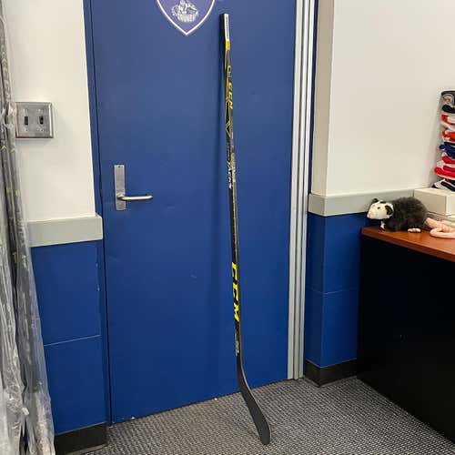 #73 Adam Erne - New Senior CCM Left Hand Ultra Tacks Hockey Stick Pro Stock