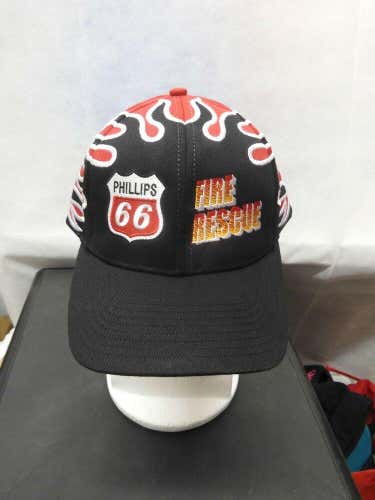 Phillips 66 Fire Rescue Flames Strpaback Hat