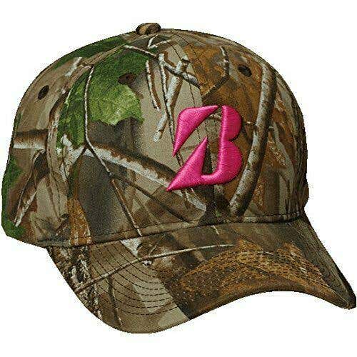 Bridgestone Real Tree Camouflage Cap (Pink, Adjustable) Golf Hat NEW