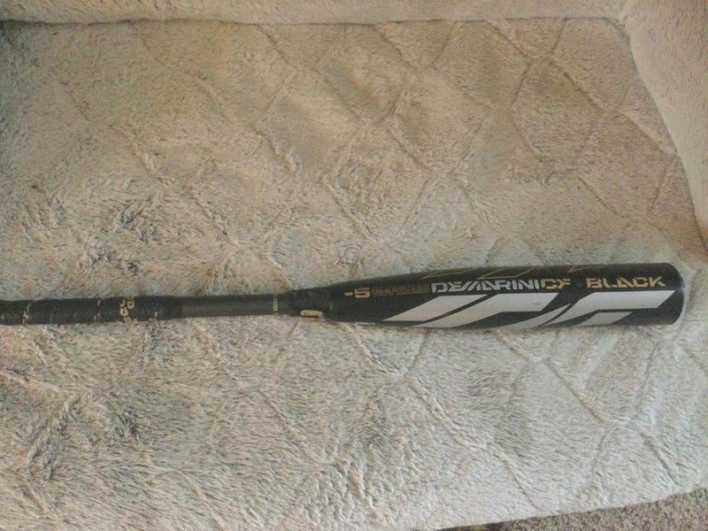 Used Kid Pitch (9YO-13YO) USSSA Certified 2019 DeMarini Composite CF Zen Black Bat (-5) 26 oz 31"