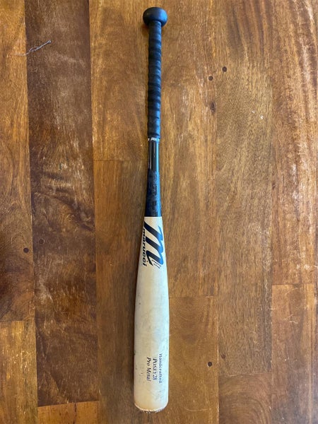 Kid Pitch (9YO-13YO) USSSA Certified Alloy Posey 28 Pro Metal (-10) 20 oz 30" Bat