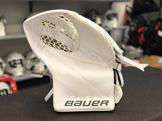 White New Senior Regular Bauer Supreme 2S Pro Catcher