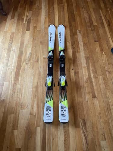 Used Unisex 2020 HEAD All Mountain Supershape Skis With Bindings
