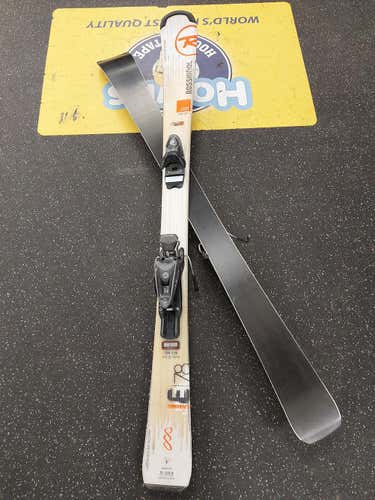 Used Rossignol All Mountain Experience 78 Skis With Bindings Max Din 9.5 134cm