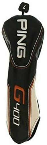 Ping G400 Hybrid Headcover (Black/White/Orange) Golf Cover NEW