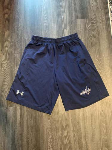 Washington Capitals Under Armor Shorts With Pockets-L