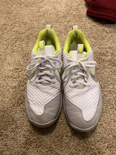 Gray Men's Size 10 (Women's 11) Nike Golf Shoes