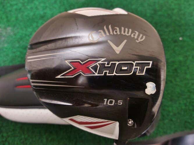 Callaway X-Hot Driver 10.5 Degree Regular Flex Project X Graphite w Headcover