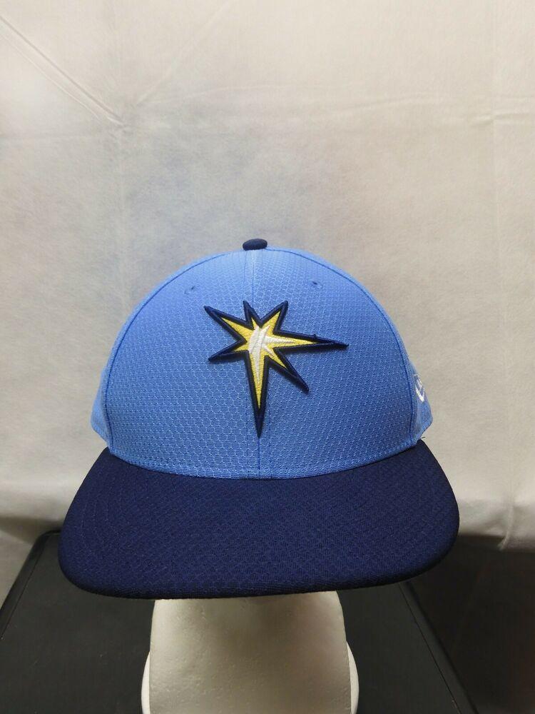 Tampa Bay Devil Rays Fauxback 10th Anniversary Side Patch New Era 59fifty 7  3/8