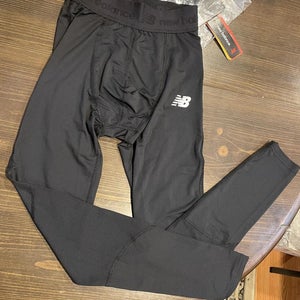 Black Adult Small New Balance Compression Pant