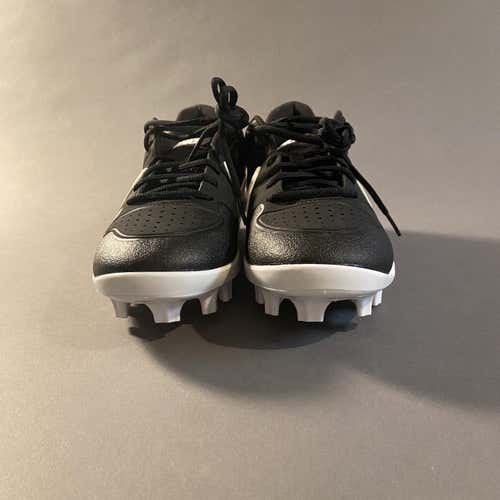 Black Men’s Nike Alpha Huarache Varsity Low Baseball Cleats