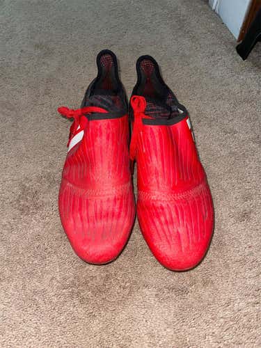 Red Men's Size Men's 10.5 (W 11.5) Adidas X 16+ Cleats