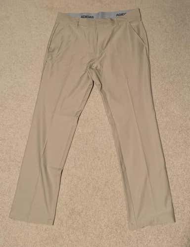 NEW Adidas Ultimate365 Raw Gold Classic Golf Pants (32x32)