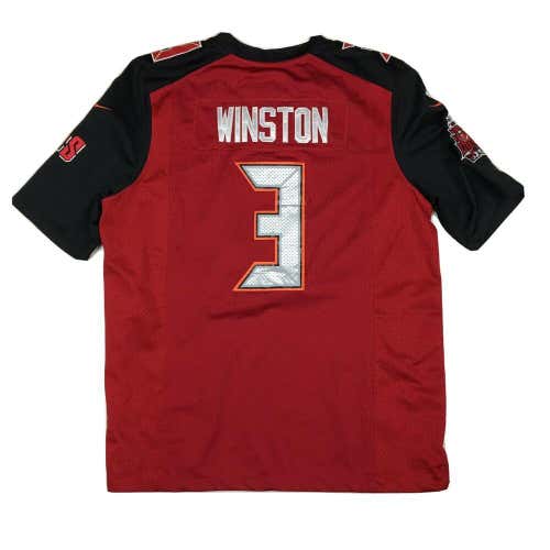 Nike Jameis Winston Tampa Bay Buccaneers NFL Football On-Field Jersey #3 Sz S