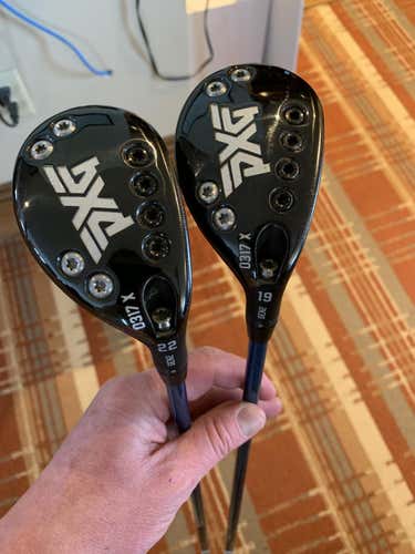 Used PXG 0317 x Gen 2 19 & 22 degree Hybrids  2 clubs