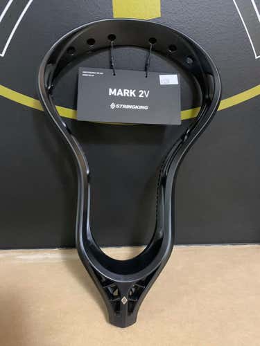 Black New Attack & Midfield StringKing Unstrung Mark 2V Head