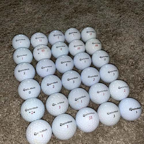 40 Used TaylorMade Assorted Golf Balls