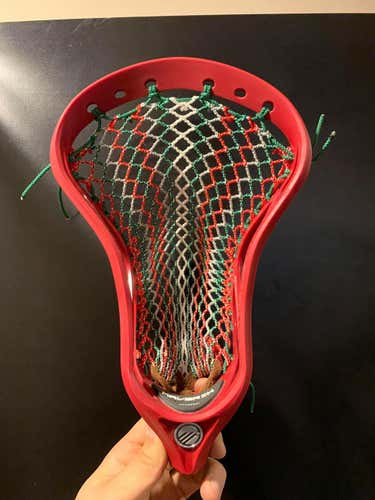 Red New Attack & Midfield Maverik Strung Optik Head
