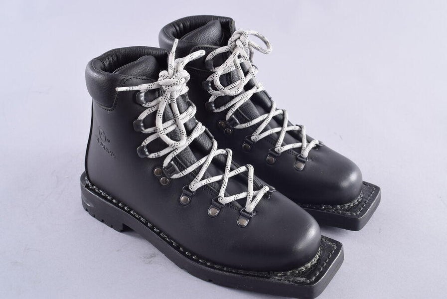 rely Extinct assembly Scarpa Tour Leather Nordic Ski Boots UK 4 Black/Nero 47287 Nordic Norm 75mm  | SidelineSwap