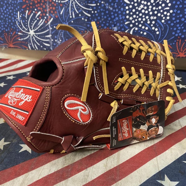 Like New Brown RH Throw Rawlings Heritage Pro 11.75" Baseball Glove-155529