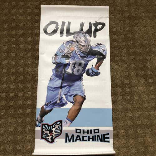 Ohio Machine Oil Up 36” Wall Hanging / Flag Pennant