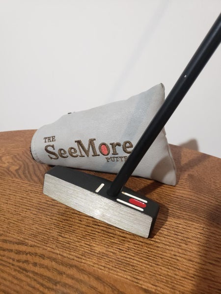 SeeMore Right Handed Mallet Mallet with Ground Plumb Putter 35" Unused