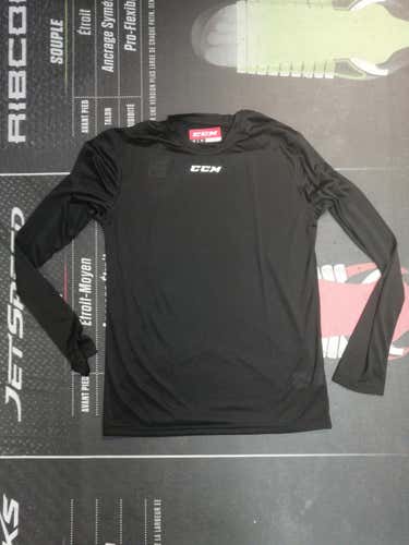 Black New Medium CCM Long Sleeves