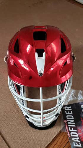 Metallic Red Cascade S Helmet - Be The Best