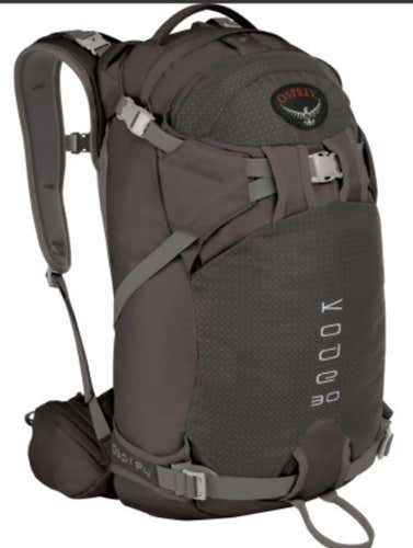 Gray Used Osprey Kode 30L Ski Backpack