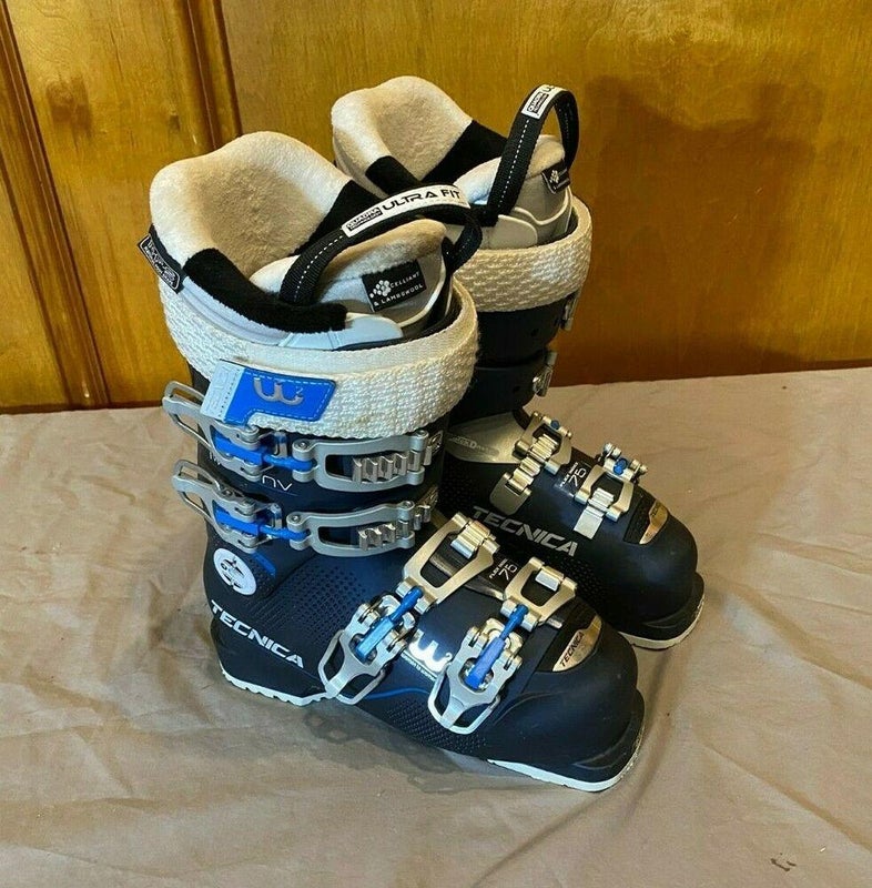 Used Tecnica Mach Lv 1w 245 Mp - M06.5 - W07.5 Women's Downhill Ski Boots