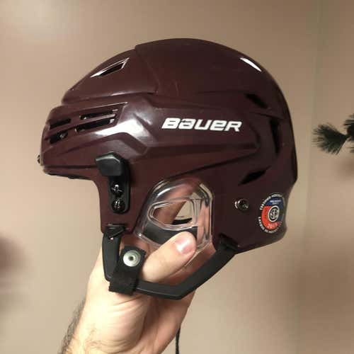 Used Maroon Large Bauer IMS 9.0  Helmet