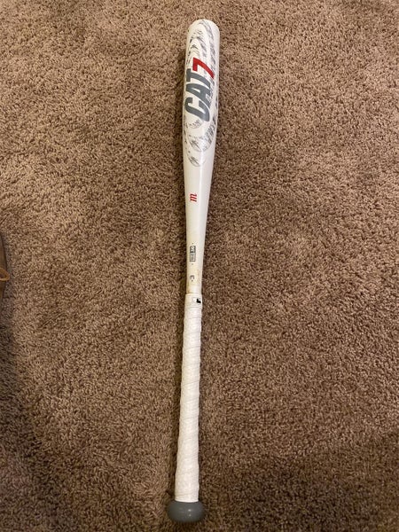 High School/College BBCOR Certified Alloy CAT 7 (-3) 30 oz 33" Bat
