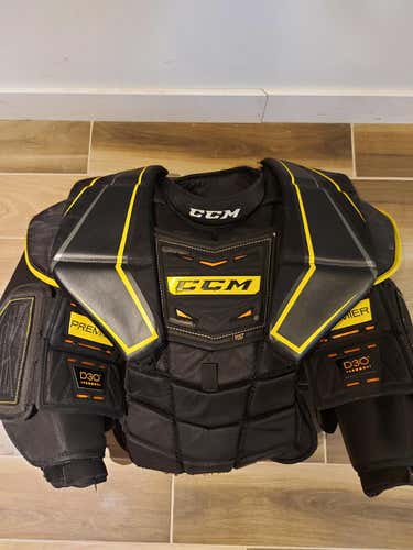 Used Senior XL CCM Premier Pro Chest and Arm Protector Goalie Chest Protector