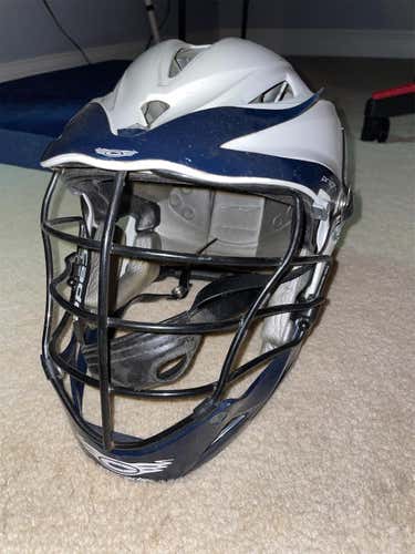 White Adult Cascade Pro7 Helmet