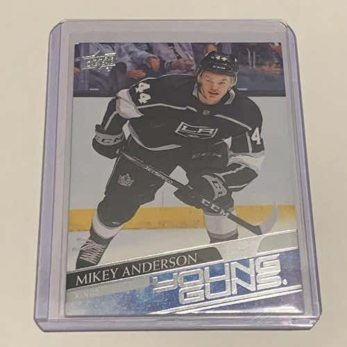 Mikey Anderson Los Angeles Kings 2020-21 Upper Deck Young Guns Rookie Card #233