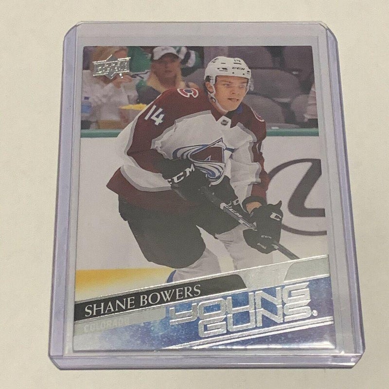 Shane Bowers Colorado Avalanche 2020-21 Upper Deck Young Guns Rookie Card #240