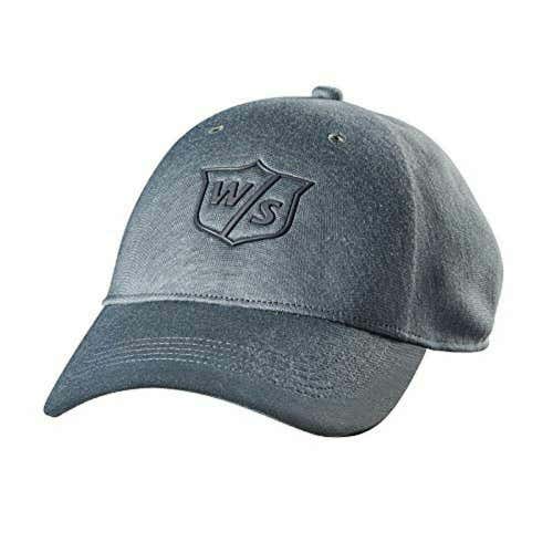 Wilson Staff 2018 One Touch Cap (Ash/Light Grey, Adjustable) Golf Hat NEW