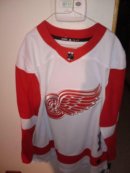 Adidas NHL Detroit Red Wings Authentic Away Hockey Jersey Size 54