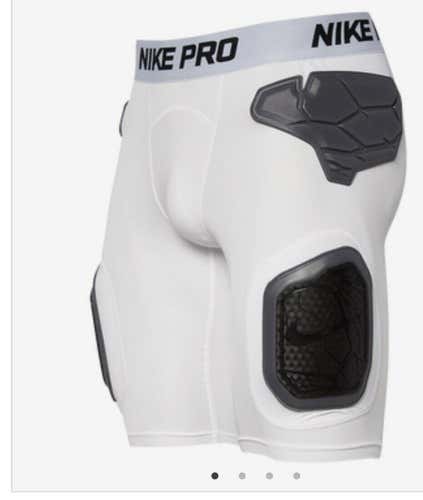 Nike Sport Hyperstrong Short Football Girdle Black Men's Size 4XL AO6229-100