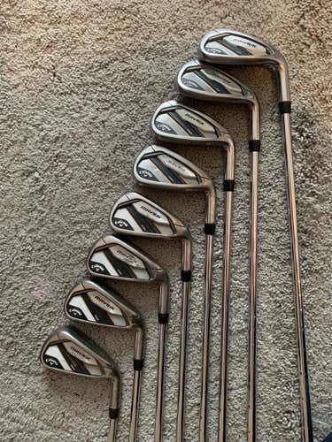 Men's Right Handed MAVRIK Regular Flex Steel Shaft Iron Set