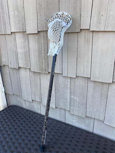 New Custom Strung Warrior Platinum Tactical Shaft With Adidas Enrayge Head