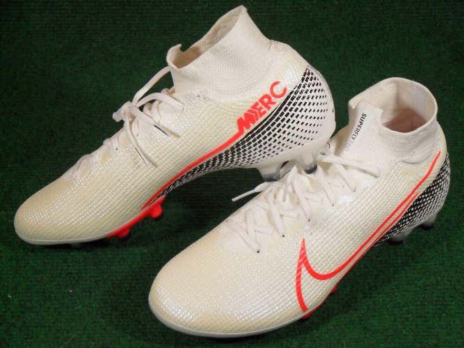 Nike Mercurial Superfly 7 360 Elite AG Dynamic Fit Soccer Cleats Boots White 11