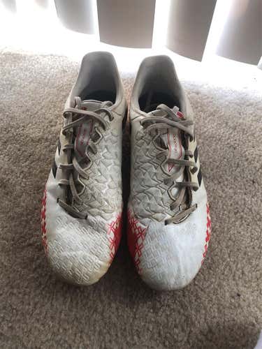 White Men's Turf Cleats Adidas Predator Absolado Cleats