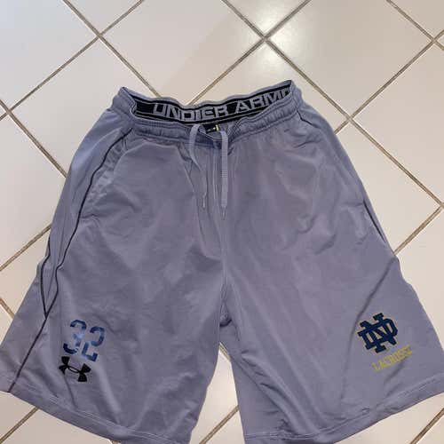 Team Issued Notre Dame Practice Shorts
