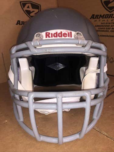 USED RIDDELL SPEED ADULT FOOTBALL HELMET - MEDIUM -  FLAT CHARCOAL