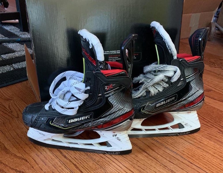 Junior Bauer Vapor 2X Pro Regular Width Size 3.5 Hockey Skates