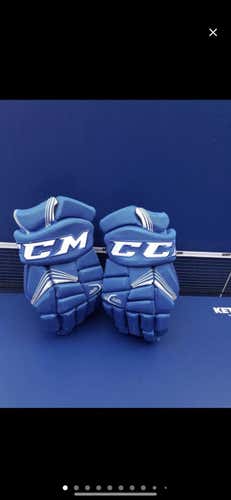 Blue Senior CCM Tacks 7092 14" Gloves