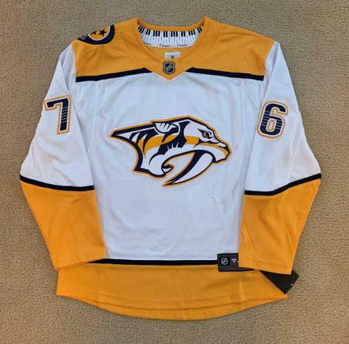 Nashville Predators Jersey Fanatics Away PK Subban NWT Size M New Jersey Devils NHL Hockey