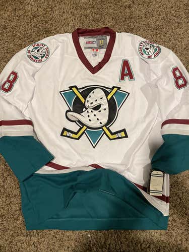 Mighty Ducks Selanne Jersey 52 white
